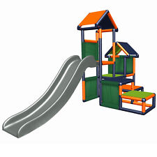 Spielturm Kletterturm 6459 Gesa mit Rutsche für Kleinkinder mit Kriechtunnel MAS