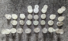 27 Schachfiguren Glas als