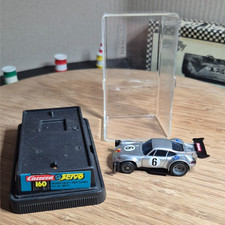 Carrera Servo 160 Auto Slotcar Rennwagen mit Box