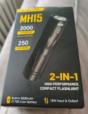 NiteCore MH15 LED Taschenlampe