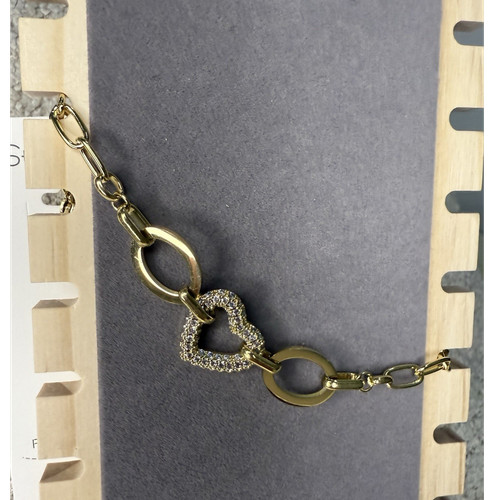 Edelstahl armband goldfarben - edelstahl,