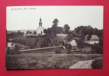 AK BURKERSDORF bei Frauenstein um 1930 Ortsansicht mit Kirche  ( 35015