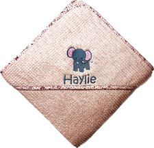 Kapuzenhandtuch mit Elefant