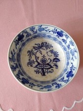 Antik Villeroy & Boch  Schüssel/Schale Steingut 1900 Dresden Saxony Zwiebelmust.