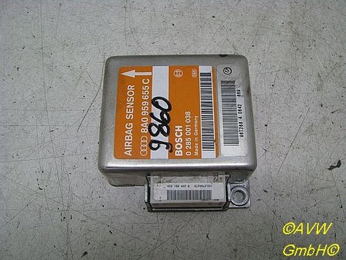 Steuergerät airbag 8a0959655c - steuergerät,
