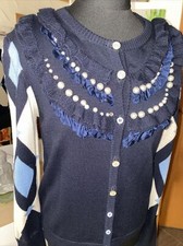 Edel Twinset Strickjacke Top /