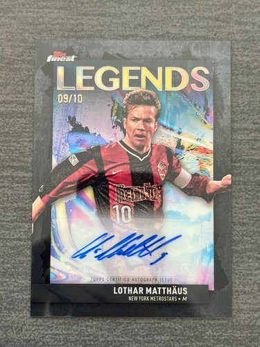 Topps finest legends auto - ★,
