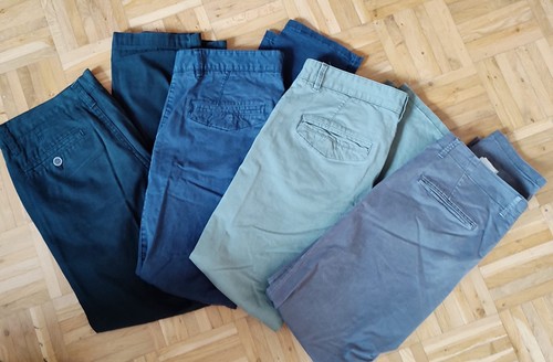 Chino hosen herren blau - herren,