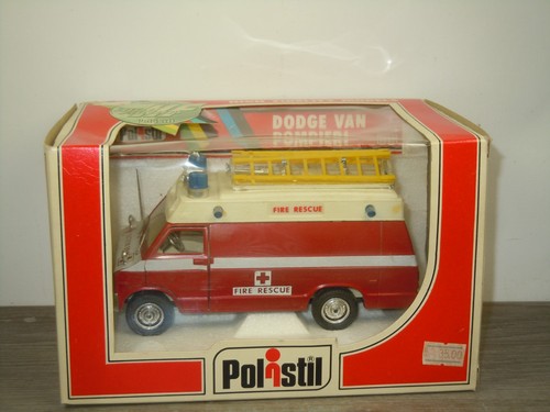 Dodge van pompieri polistil - pompieri,