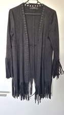 Zara fransen jacke - jacke, weste