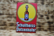 Blechschild Schultheiss Bier