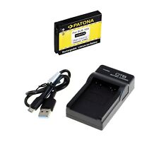 Akku und USB Ladegerät für Samsung WB5500 WB1100F PL50 PL51 PL55 SLB-10A