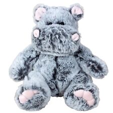 Plüsch Nilpferd 26 cm Grau