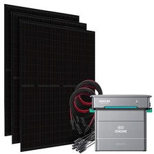 Balkonkraftwerk Solaranlage 1350W Bifazial inkl. Speicher AIO Pro Zendure