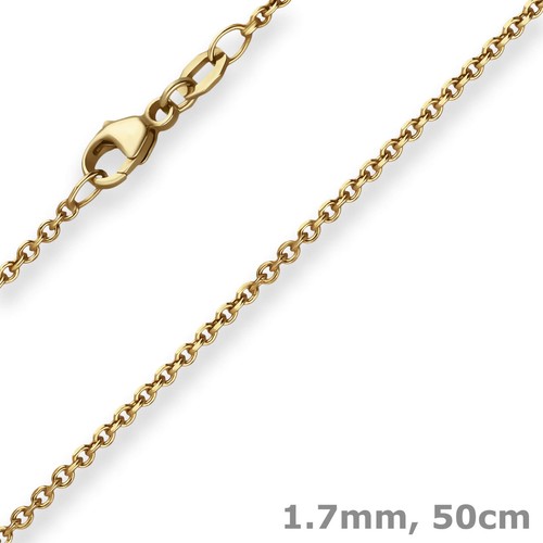 7mm ankerkette goldkette - 1,7mm,
