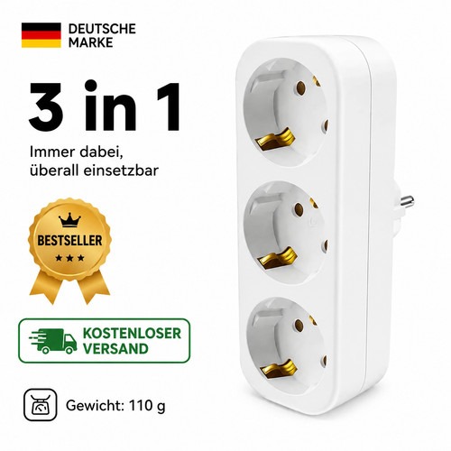 Doppelstecker mehrfachstecker - doppelstecker,