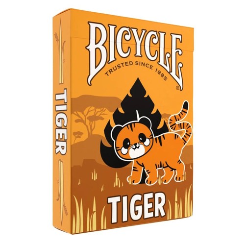 Bicycle tiger playing cards - bicycle,