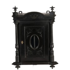 Antiker Jugendstil Hängeschrank um 1900