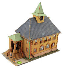 Auhagen Rathaus H0 DDR Pappe Vintage