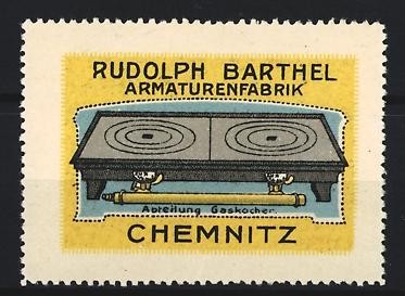 Reklamemarke chemnitz rudolph - reklamemarke, chemnitz,