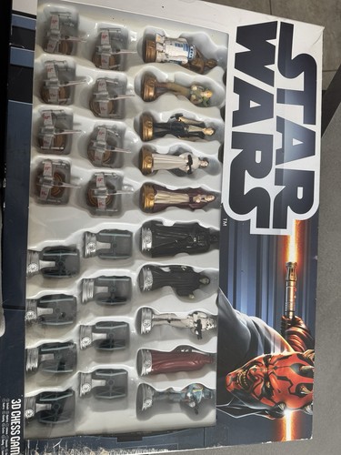Star wars schachspiel 3d - star,