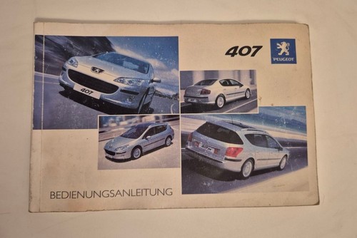 Original peugeot 407 - 407, handbuch