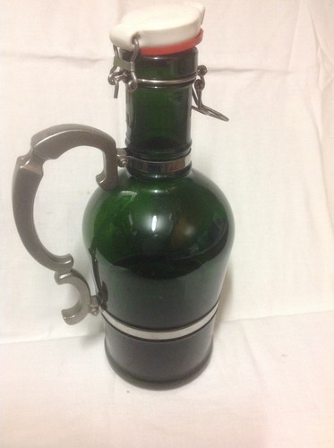 Glasbierkrug liter mit - glasbierkrug,