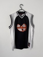 Wu Tang Clan Wu Wear Embroidered Logo Vintage 90’s Hip Hop Tank Top (Rza, Gza)