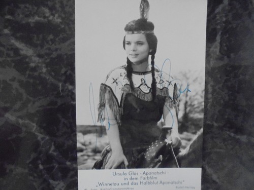 Winnetou filmpostkarte - s/w,