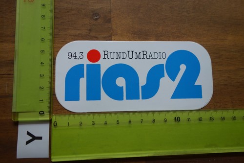 Alter aufkleber radio sendung - alter,