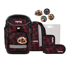 Schulranzen Jungen Ergobag PACK UnaufhaltBär 6-teiliges Set Schultasche