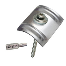 100 Spenglerschrauben 4,5x55 + Kalotten Sinus Profil 76/18 Wellplatten Wellblech