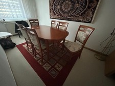 Esstisch Kirschbaum  ausziehbar + 6 Stühle