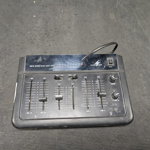 Monacor mpx 4200 - monacor, stereo