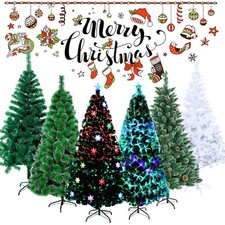 Weihnachtsbaum 120-240cm Weiß Grün Tannenbaum Kunstbaum künstlicher Christbaum #