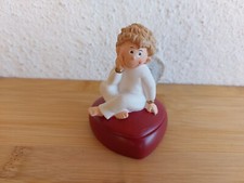 Gilde Engel weiß auf Herzdose