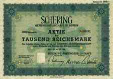 Schering Berlin 1938 Asche Hamburg Bayer Leverkusen 1000 RM Asche & Co. Kahlbaum