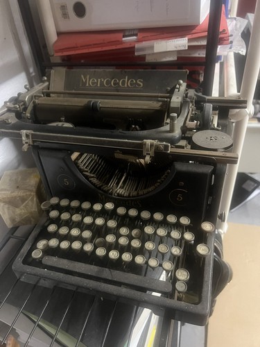 Mercedes schreibmaschine - mercedes,