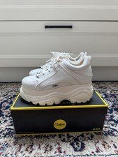 Buffalo London Classic Boots Shoes Plateau Schuhe 90er Weiß 