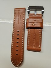 OFFICINE PANERAI 26mm LEDER ARMBAND BRAUN unbenutzt inkl. Dornschließe