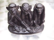 3 Affen Eisenguss Buderus