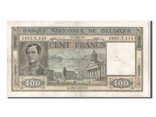 Geldschein belgien 100 - geldschein,,