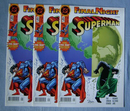 Superman mit poster - superman, gb