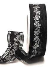 0,80€/m) Trauerband 25m x