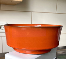 Melitta Ceracron Servier Schüssel / Schale orange  17,5 x 8cm vintage 60er 70er