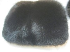 Alter Pelzmuff schwarz, evtl