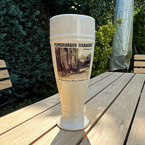 Flensburger brauerei bierkrug - brauerei,
