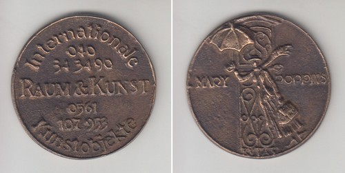 Bronzegussmedaille raum - o.j.,,