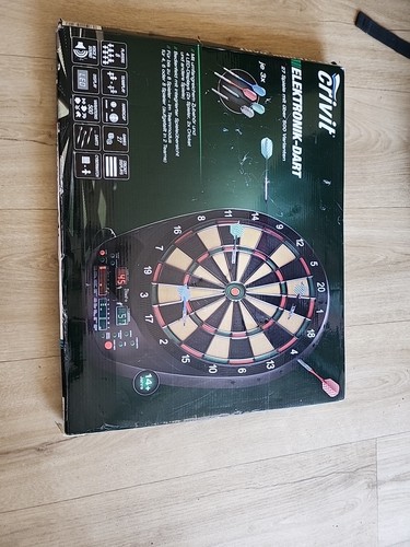 Elektrische dartscheibe mit - elektrische,