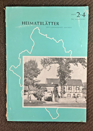 Heimatblatter des landkreises - heimatblatter:,